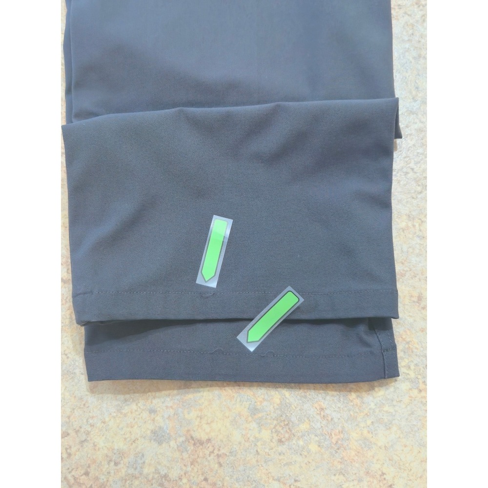 Lululemon ABC Pants Mens 36x33 Gray Slim Warpstreme 5 Pocket Trousers Flaw - Picture 9 of 16